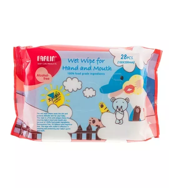 Farlin Wet Wipes For Hand & Mouth
