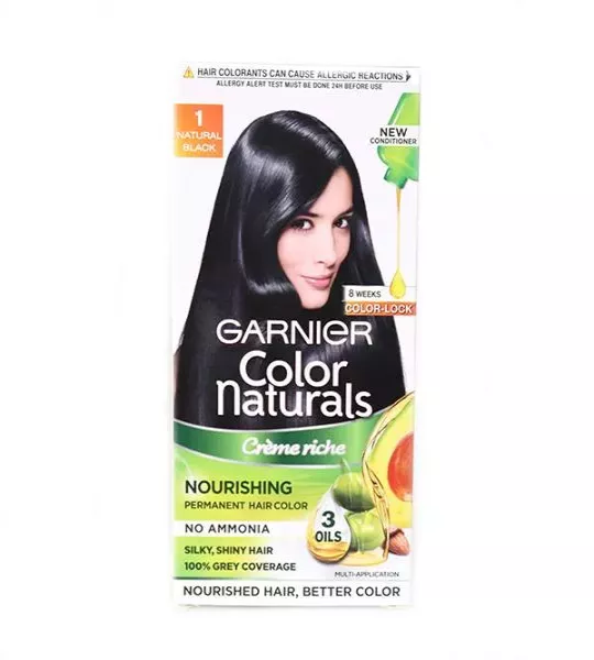 Garnier Hair Color No Ammonia Natural Black 1 100ml