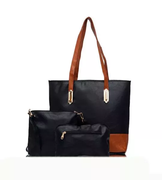 Ladies Fashionable Handbag  3in1