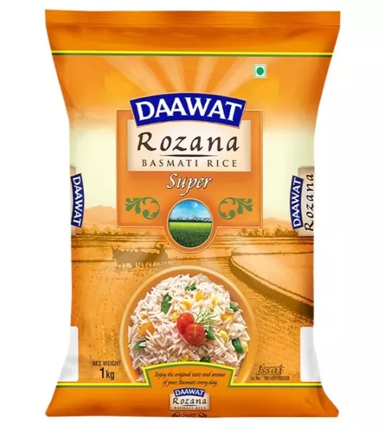 Daawat Rozaana Basmati Rice 1Kg